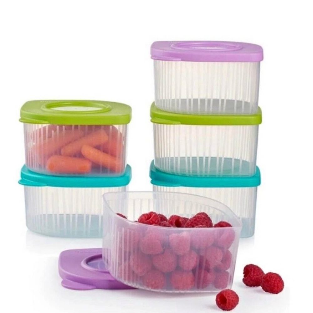 Tupperware Fresh N Cool 10-Piece Food Storage Container Set – 2 Cup / 470ml